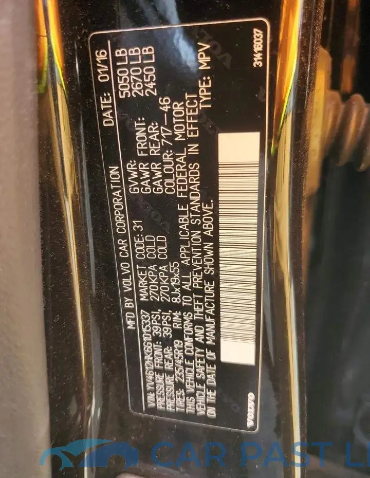 YV4612HK6G1015337# 14