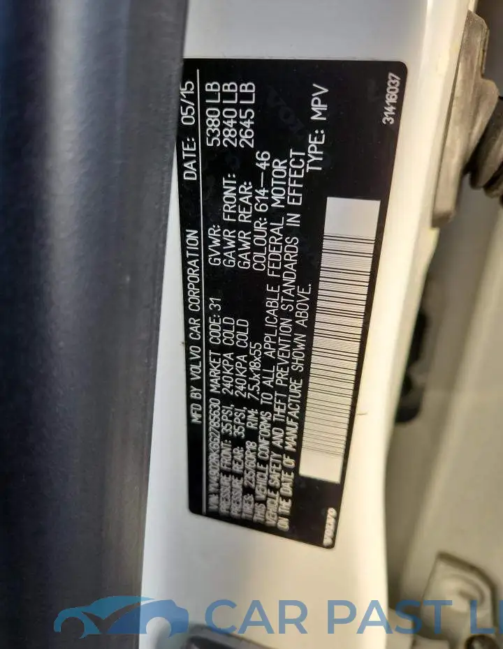 YV4902RK6G2785630# 13