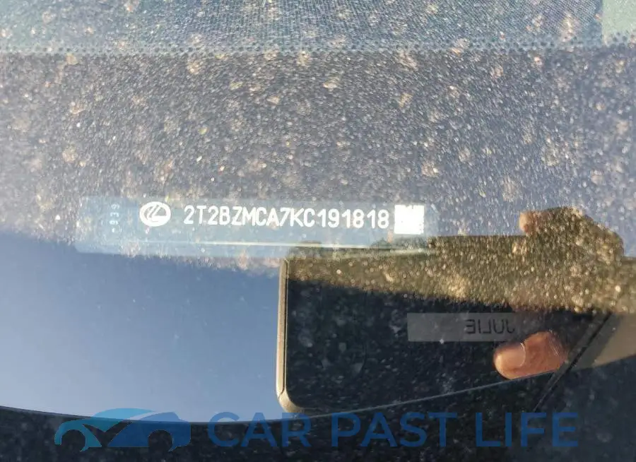 2T2BZMCA7KC191818# 13