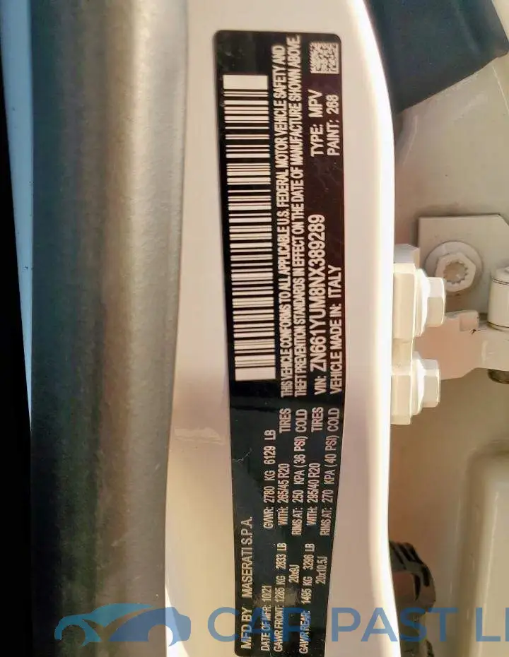 ZN661YUM8NX389289# 14