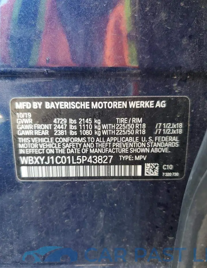WBXYJ1C01L5P43827# 13