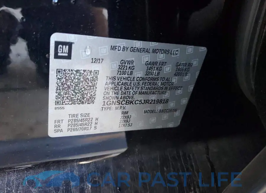 1GNSCBKC5JR219818# 12