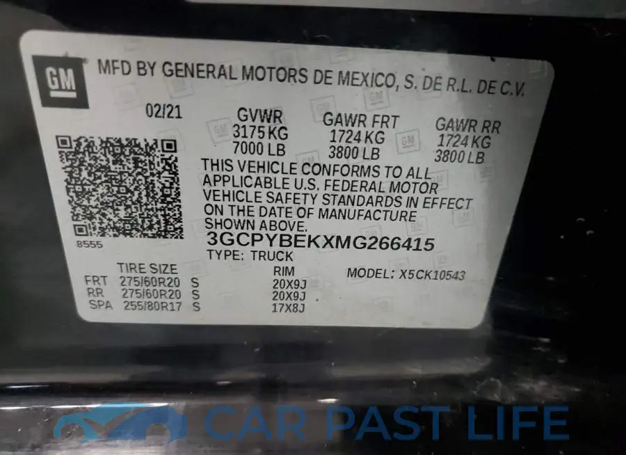 3GCPYBEKXMG266415# 13