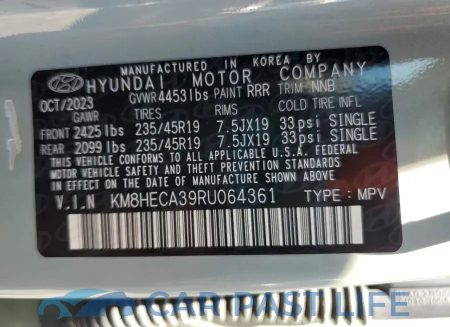 KM8HECA39RU064361# 13