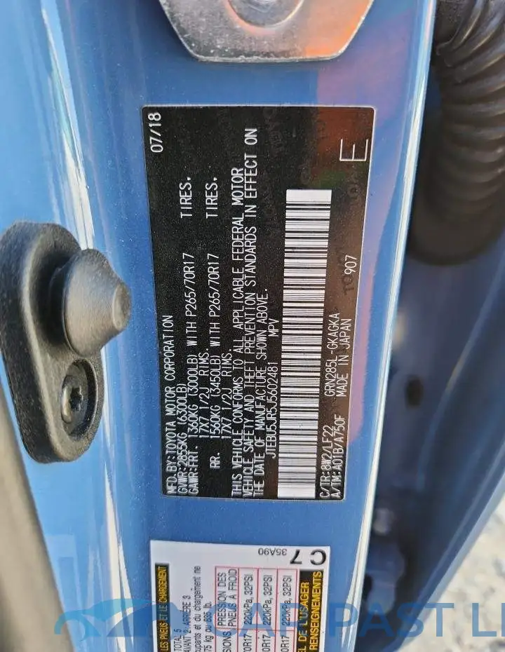 JTEBU5JR5J5602481# 13