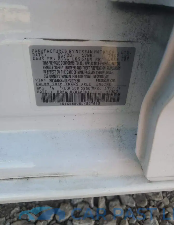3N1AB8BV0LY207880# 12
