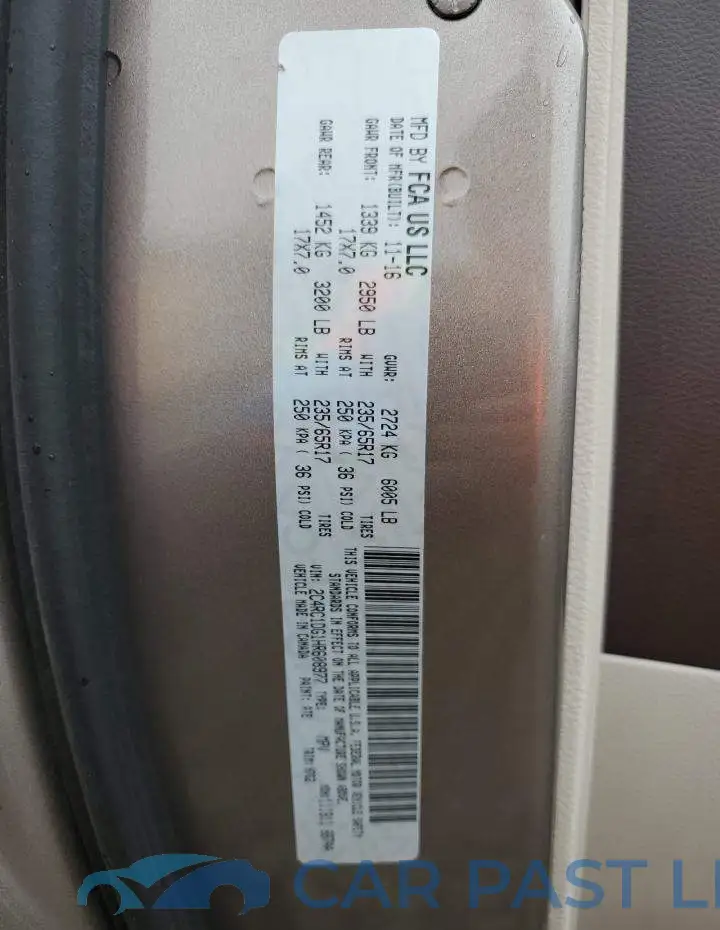 2C4RC1DG1HR608977# 13