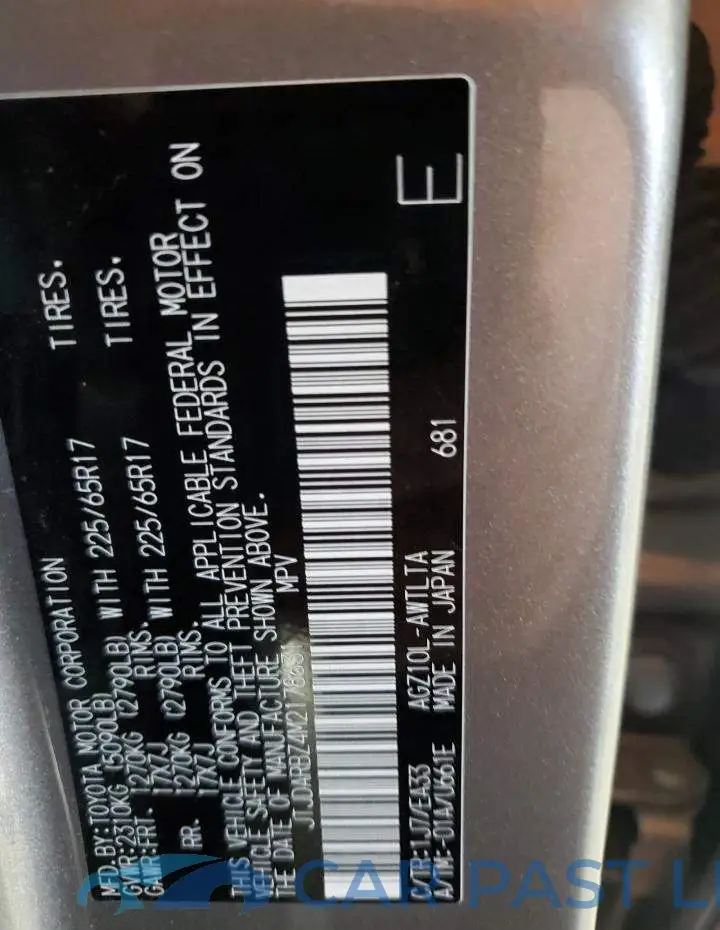 JTJDARBZ4M2178631# 13