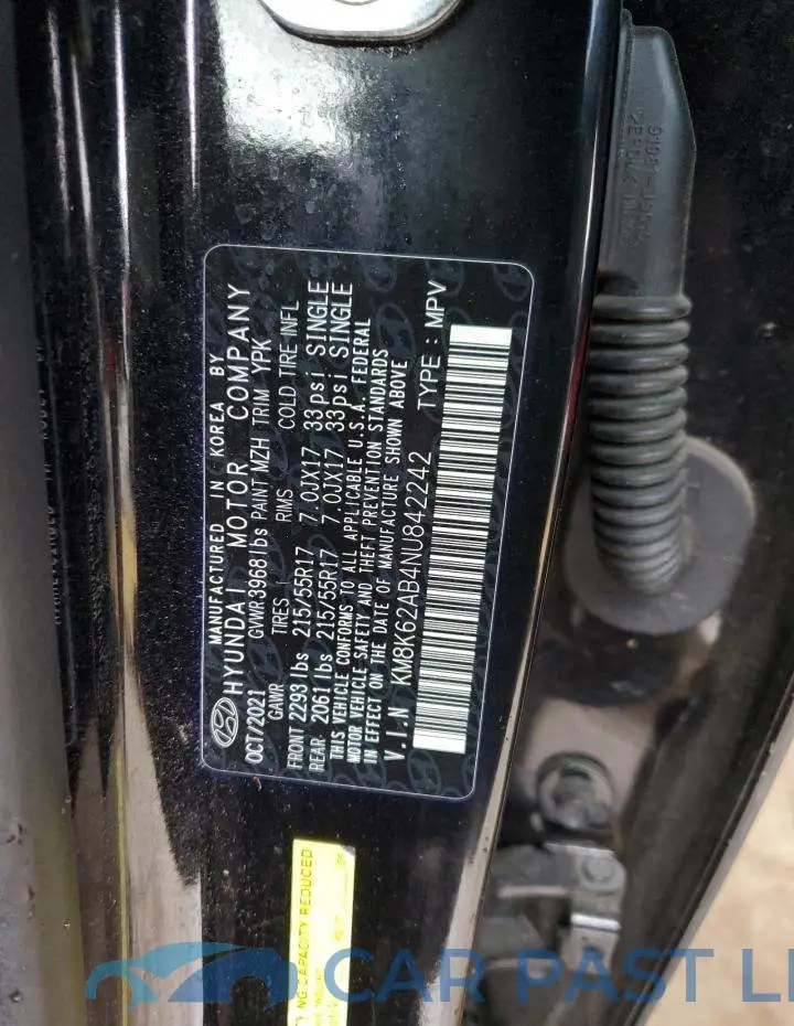 KM8K62AB4NU842242# 12