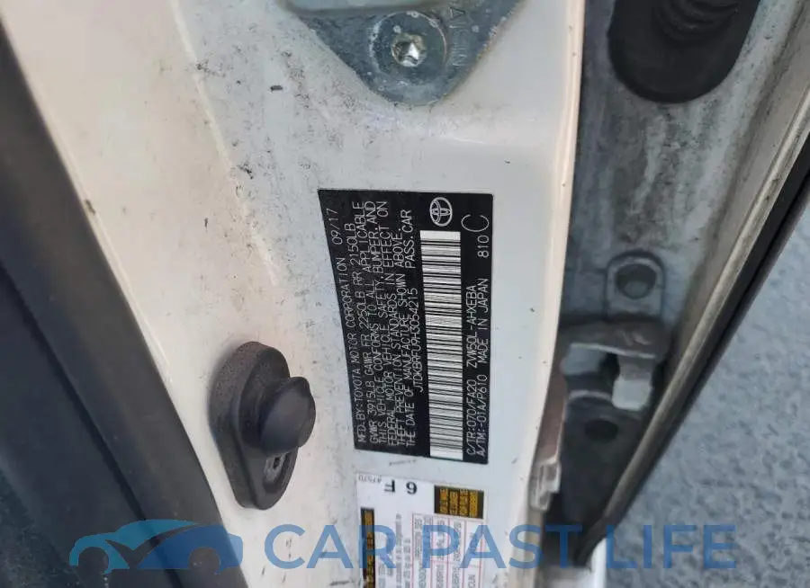 JTDKBRFU9H3054215# 12