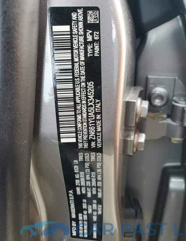 ZN661YUA5LX345205# 14