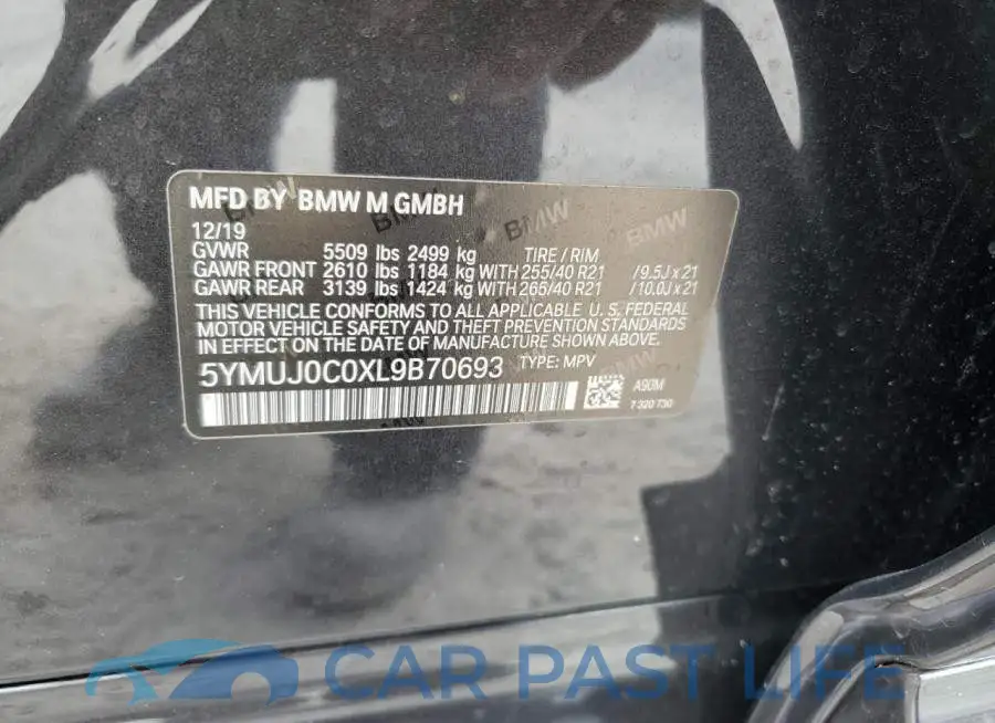 5YMUJ0C0XL9B70693# 14