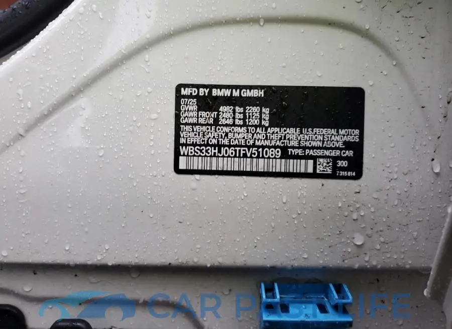 WBS33HJ06TFV51089# 13