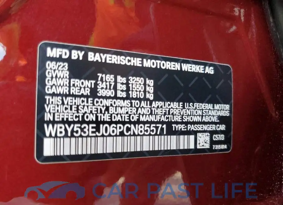 WBY53EJ06PCN85571# 12