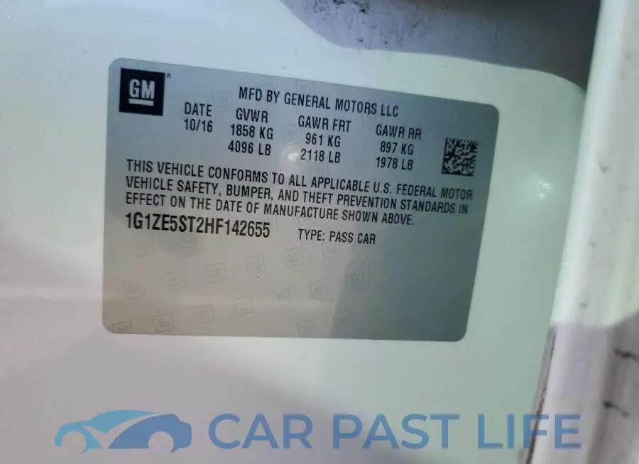 1G1ZE5ST2HF142655# 13