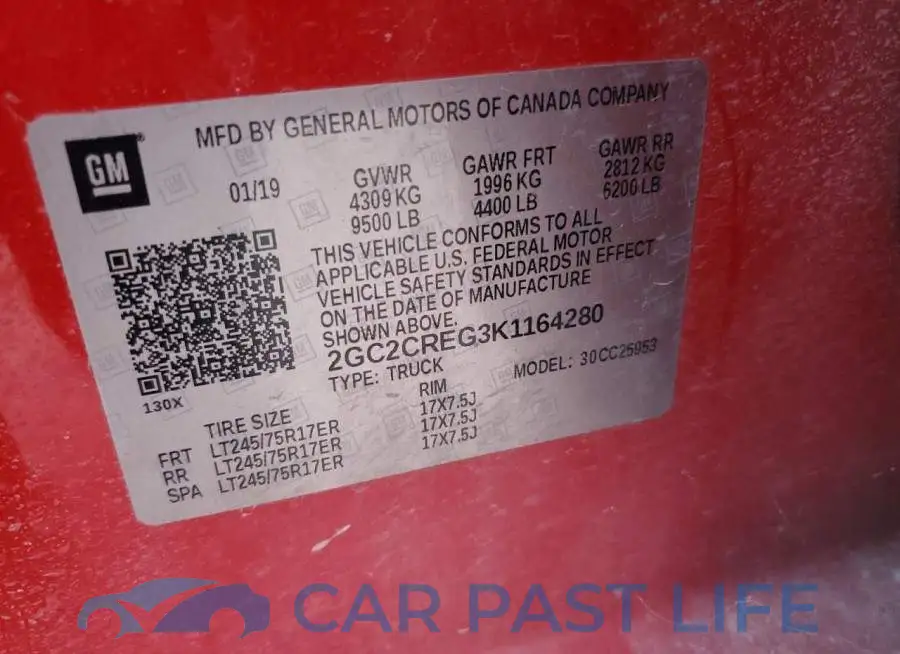 2GC2CREG3K1164280# 12