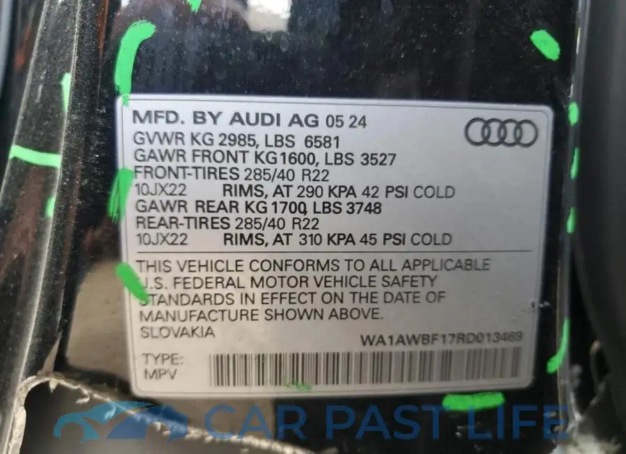 WA1AWBF17RD013469# 13