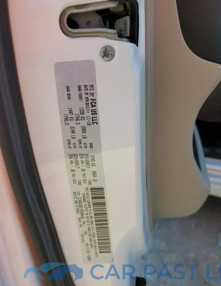 2C4RDGBG1KR590426# 13