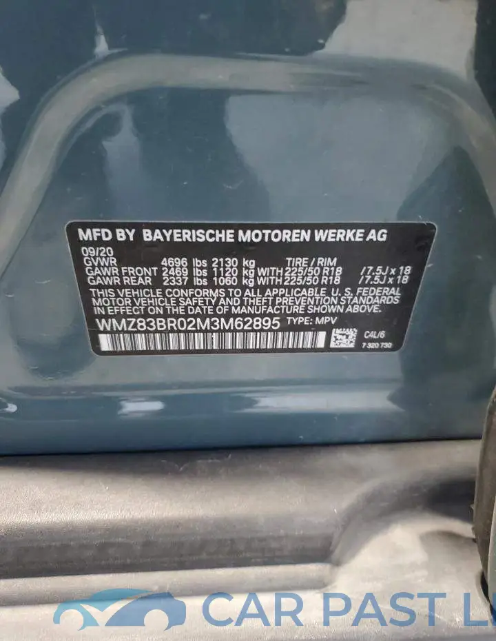 WMZ83BR02M3M62895# 13