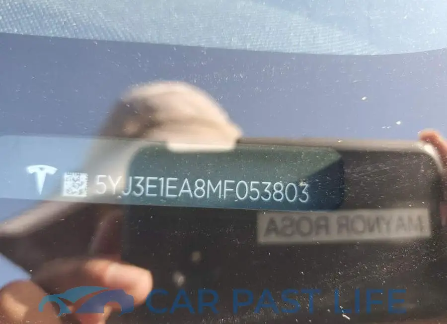 5YJ3E1EA8MF053803# 12