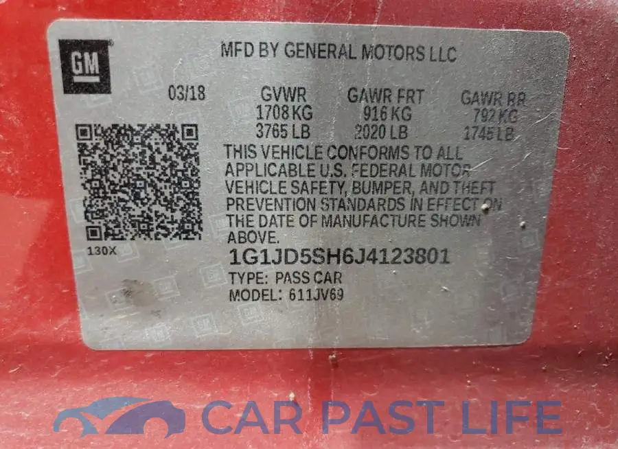 1G1JD5SH6J4123801# 12