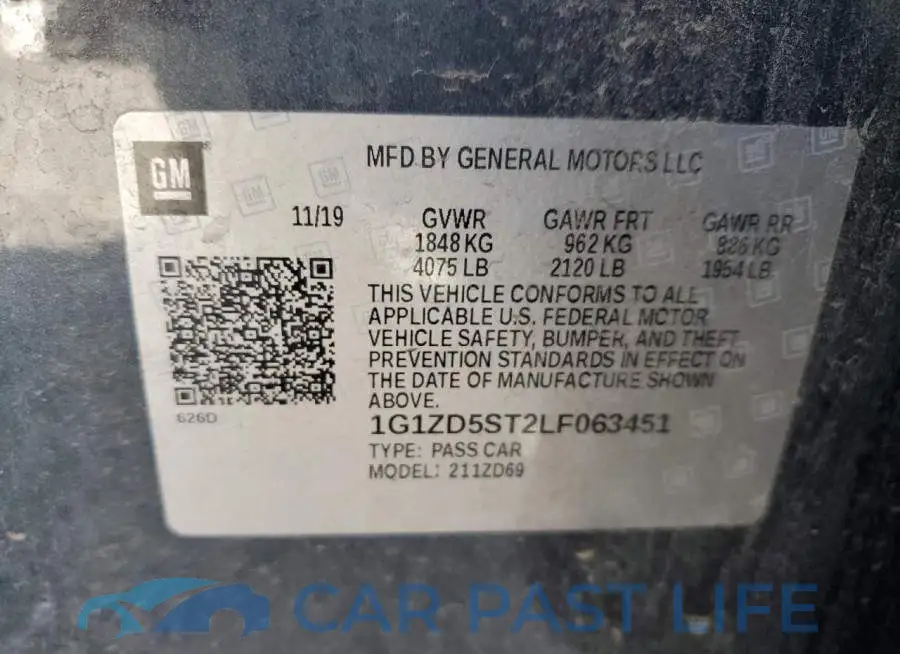 1G1ZD5ST2LF063451# 13
