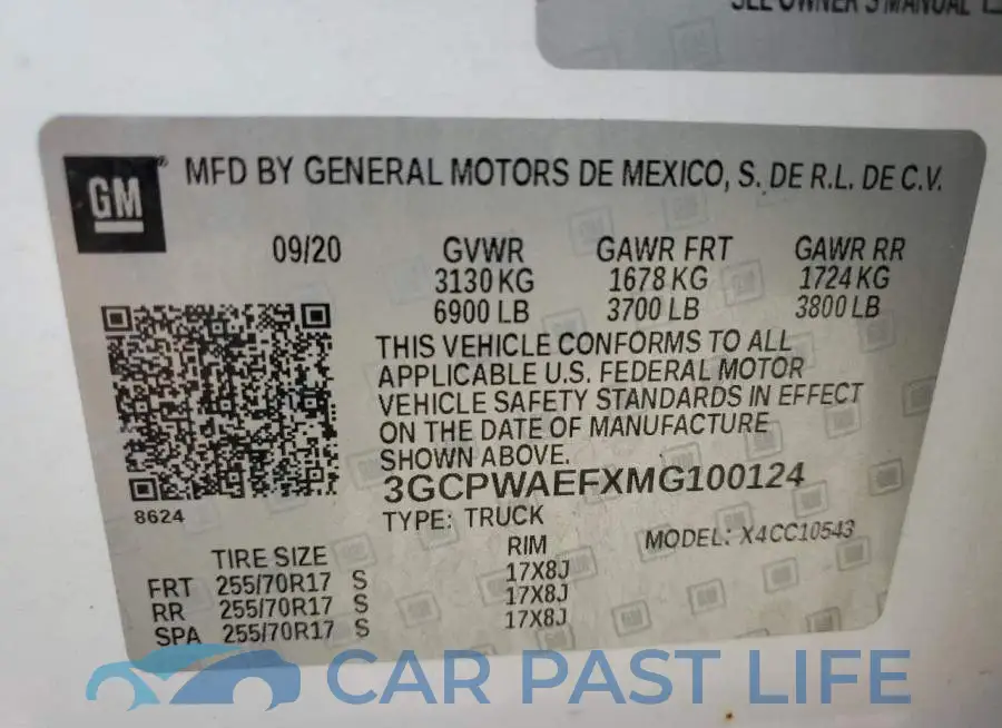 3GCPWAEFXMG100124# 12