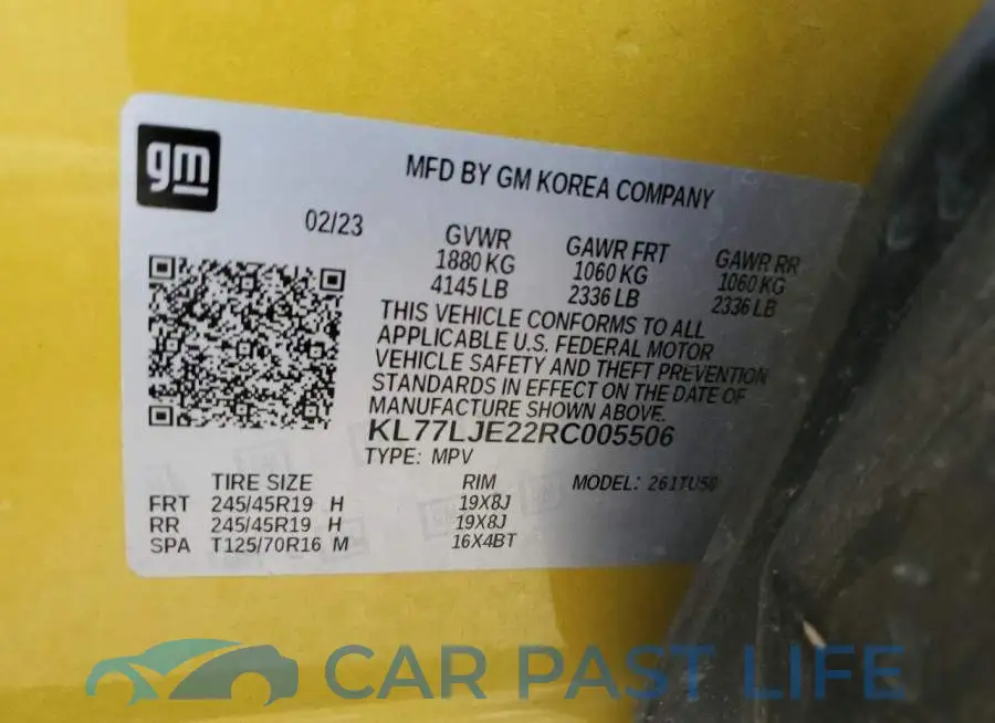 KL77LJE22RC005506# 14