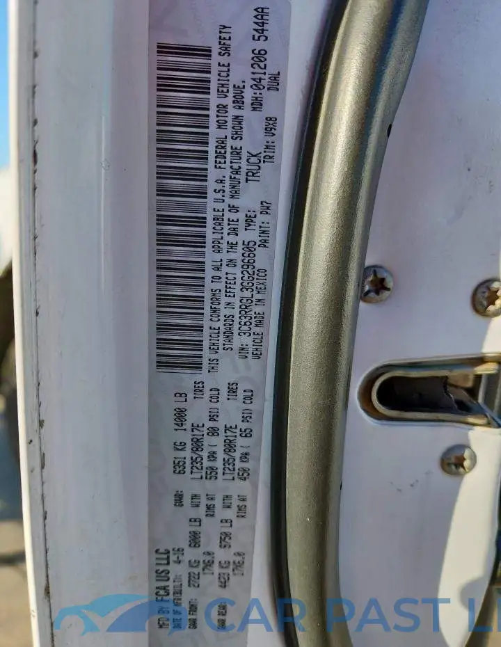 3C63RRGL3GG296605# 12