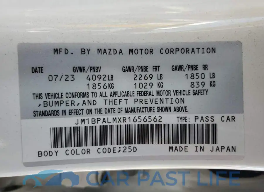 JM1BPALMXR1656562# 12