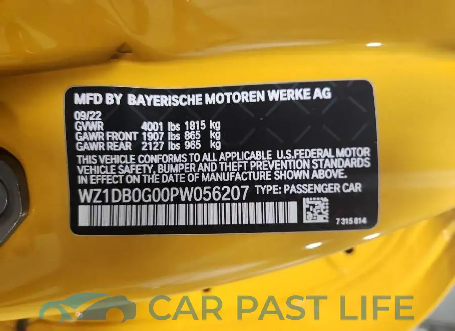 WZ1DB0G00PW056207# 13