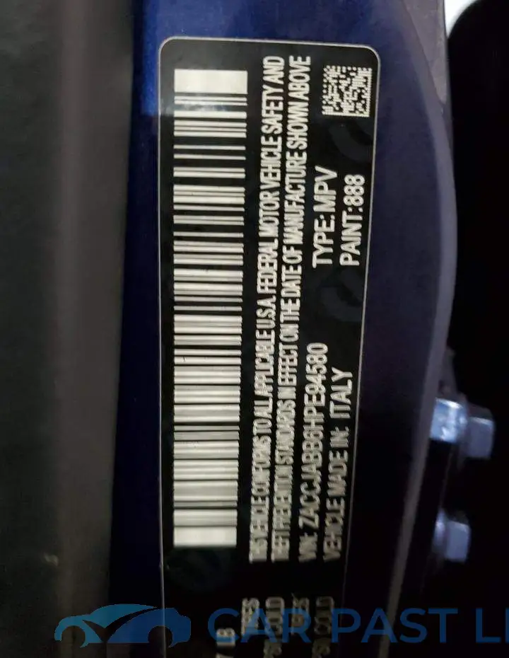 ZACCJABB6HPE94580# 13