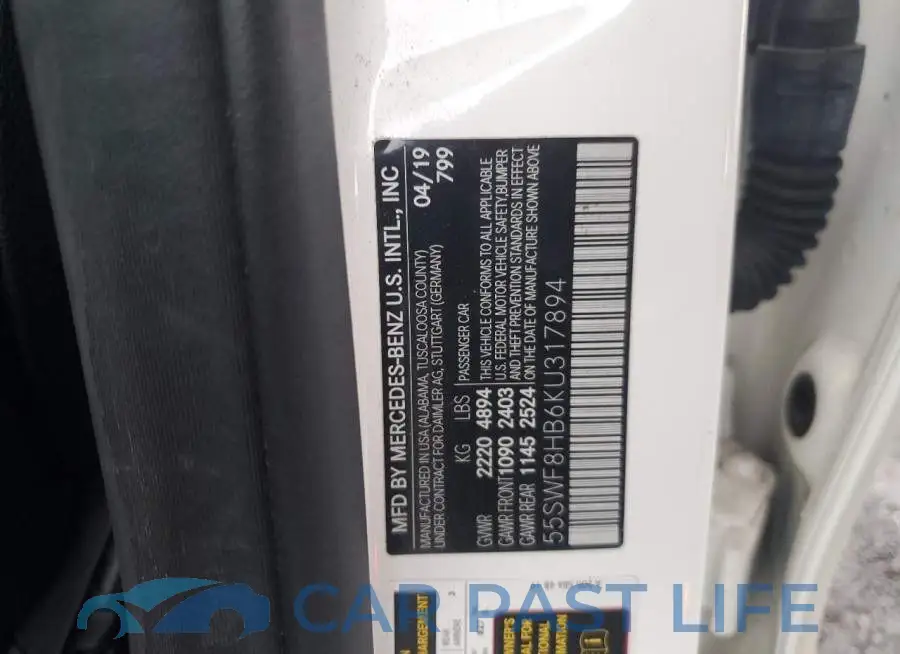 55SWF8HB6KU317894# 12