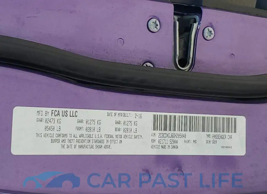 2C3CDXGJ6GH205048# 12