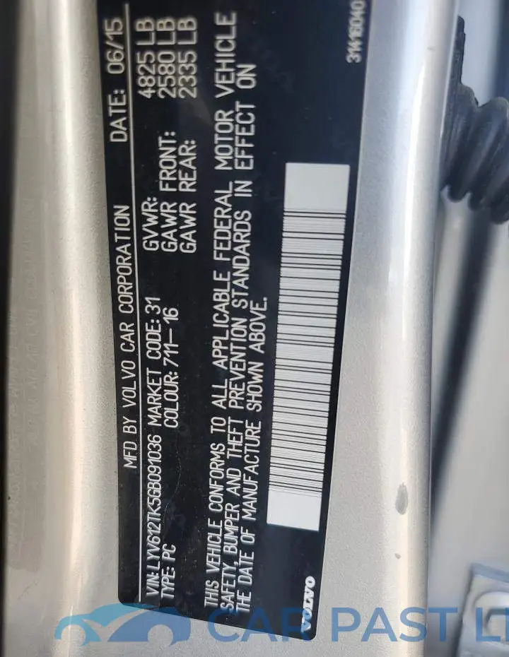LYV612TK5GB091036# 12