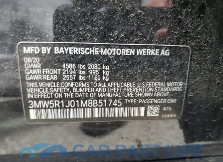 3MW5R1J01M8B51745# 12