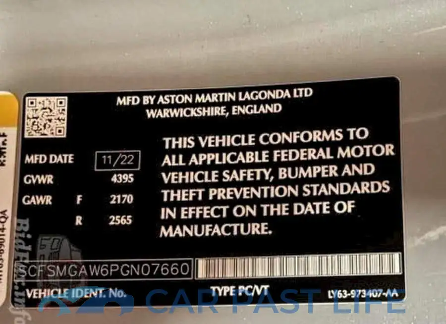 SCFSMGAW6PGN07660# 10