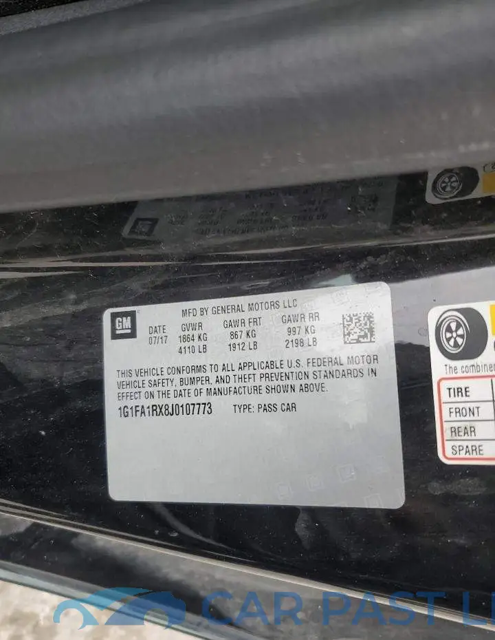 1G1FA1RX8J0107773# 13
