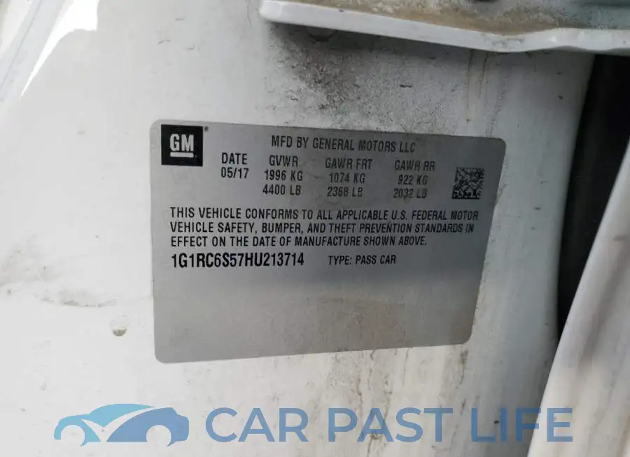 1G1RC6S57HU213714# 12