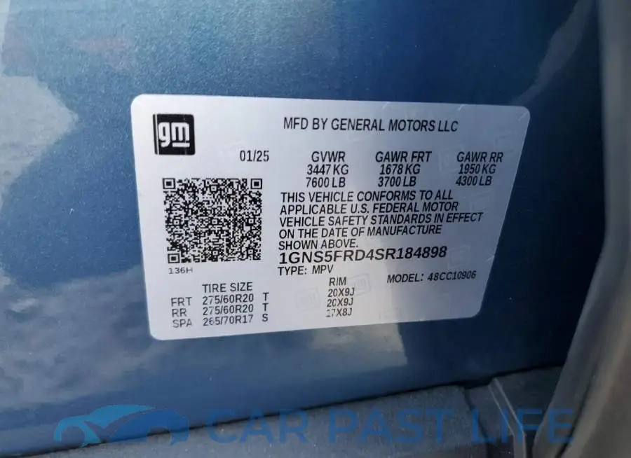 1GNS5FRD4SR184898# 14