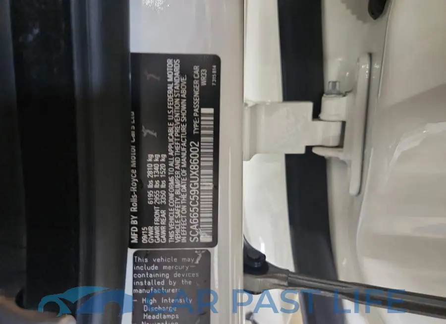 SCA665C59GUX86002# 13