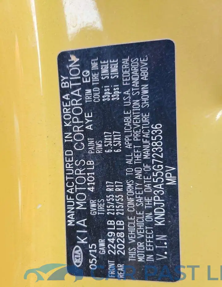 KNDJP3A55G7238536# 12