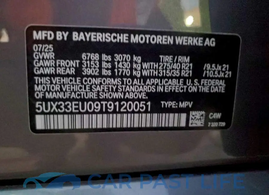 5UX33EU09T9120051# 13