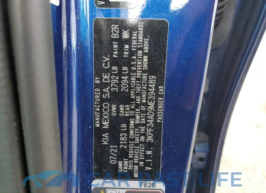 3KPF34AD9ME394489# 12