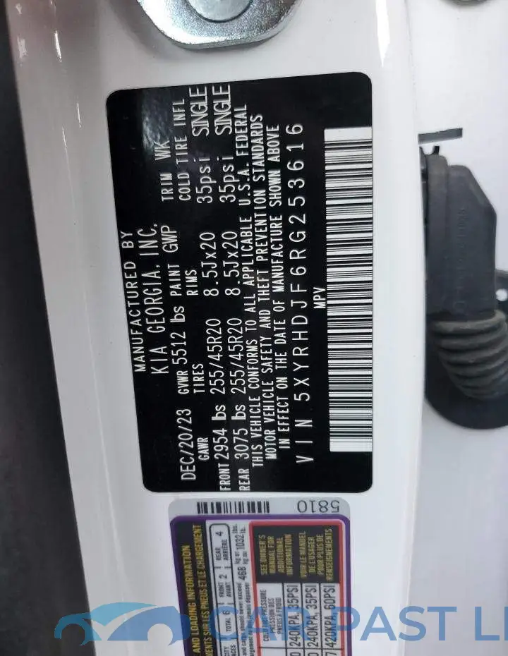 5XYRHDJF6RG253616# 13