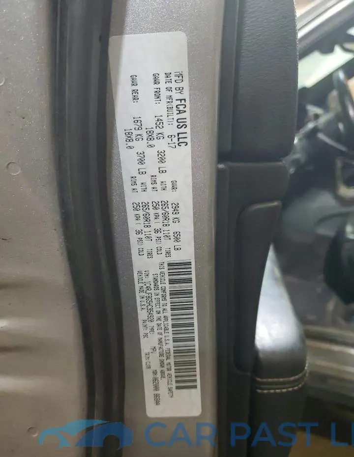 1C4RJFBG5HC954920# 14