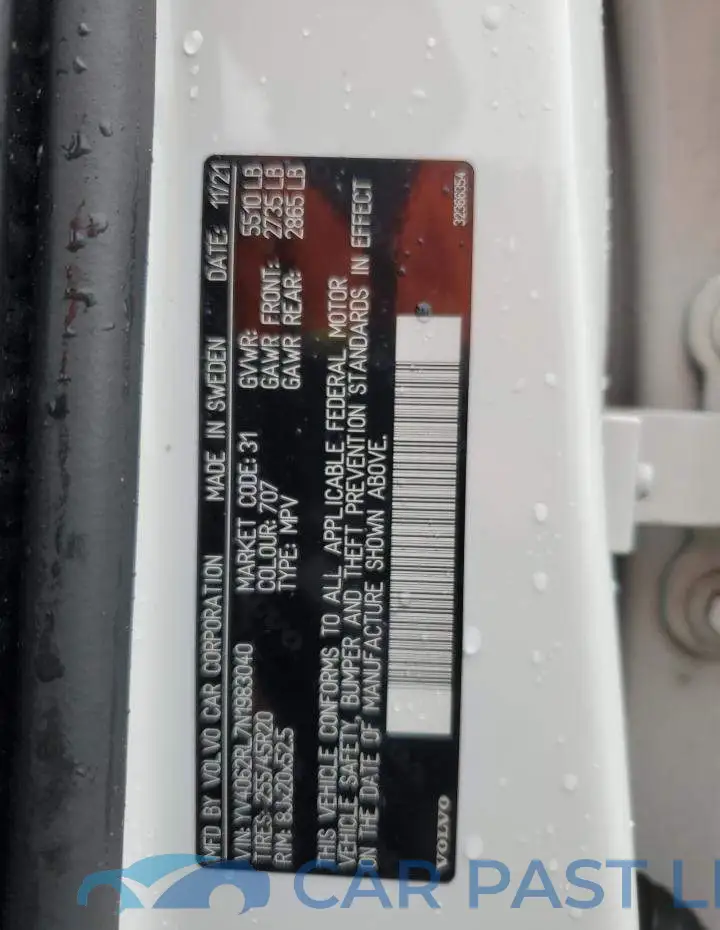 YV4062RL7N1983040# 13