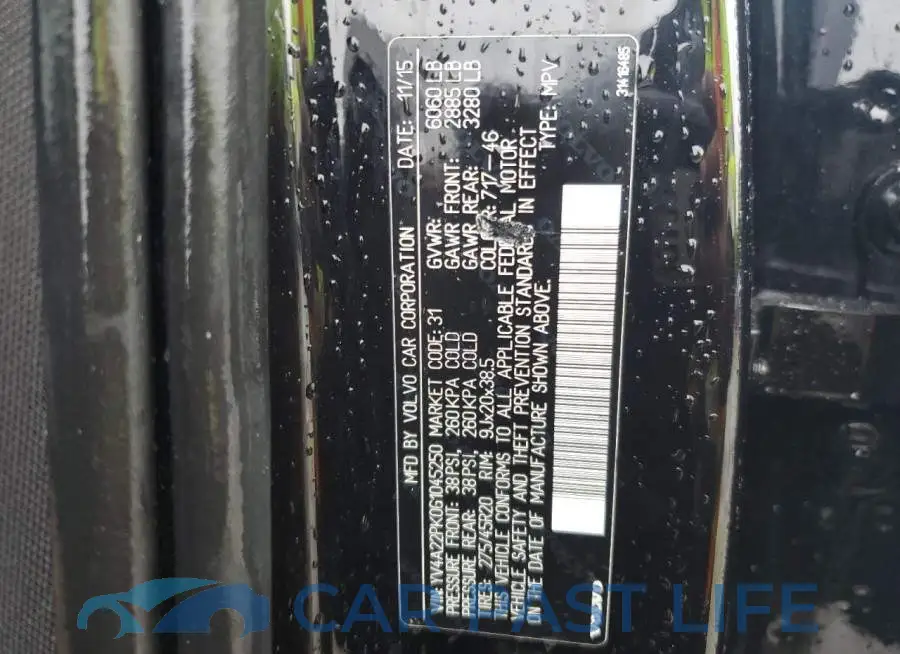 YV4A22PK0G1045250# 13