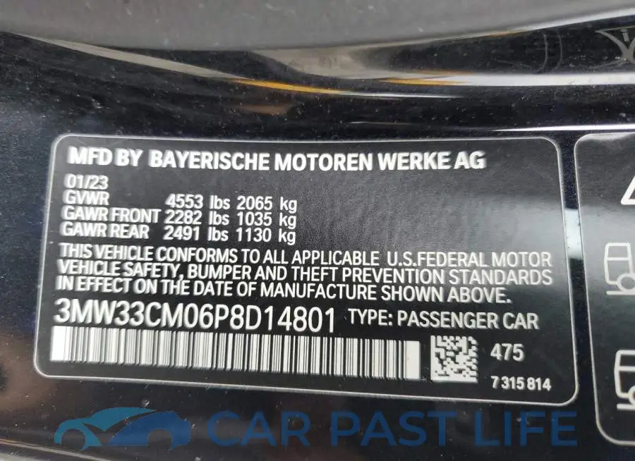 3MW33CM06P8D14801# 13