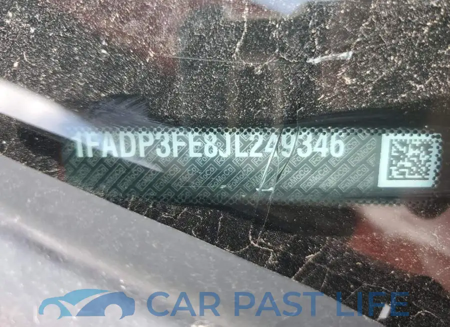 1FADP3FE8JL249346# 12